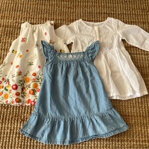 Zara, Carters Dress Bundle 12-18mos